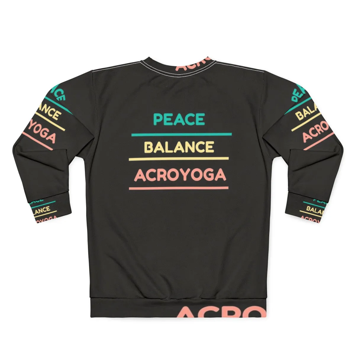 Acro Yoga Sweatshirt for Flexible Fitness Enthusiasts