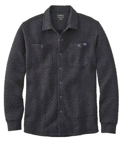 Bean's Quilted Snap Overshirt Men's Regular