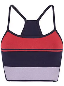 BLOCK SPORTS BRA - RED