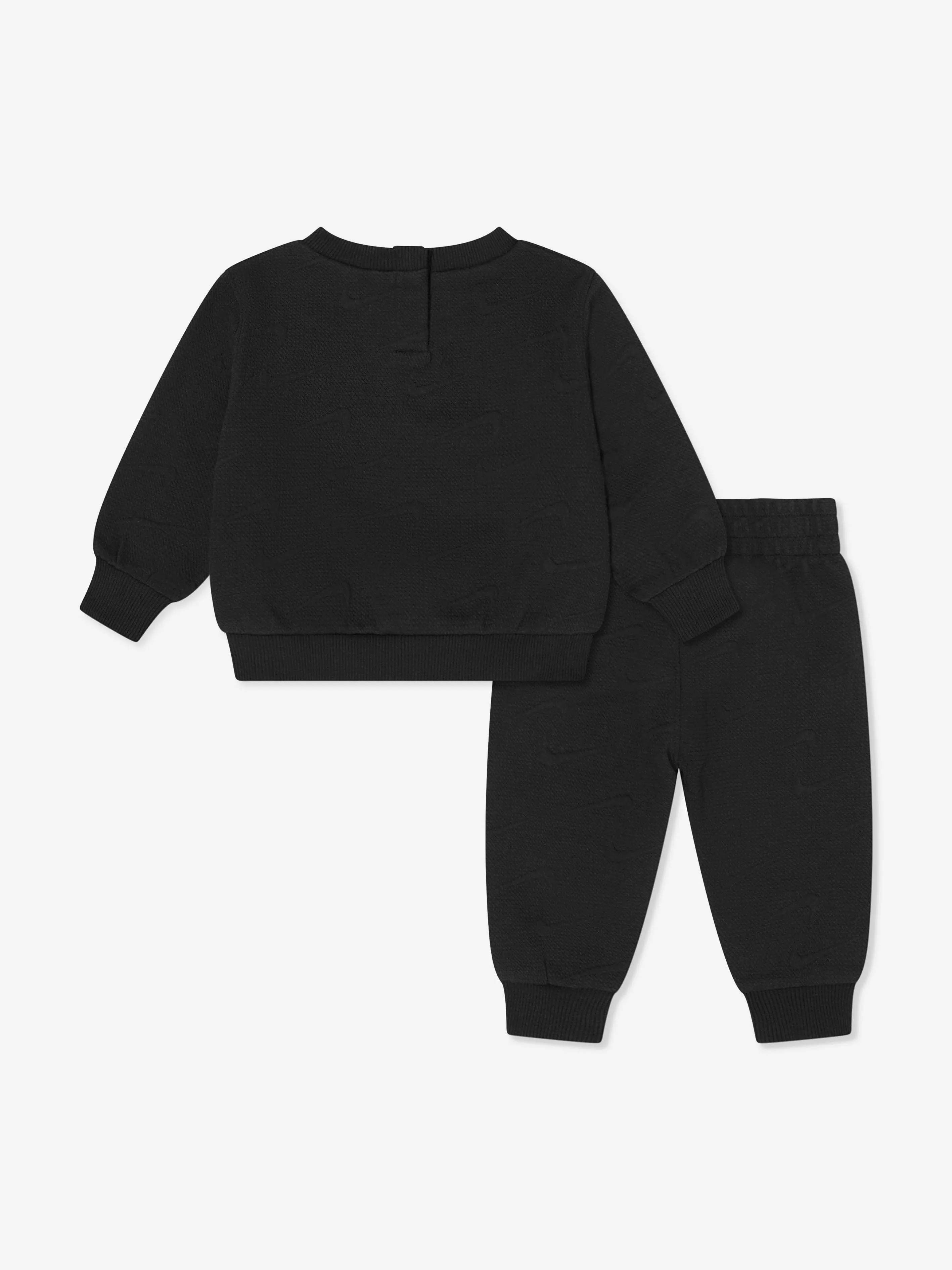 Boys NSW Jacquard Logo Tracksuit in Black