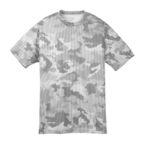 BY1802 Youth CamoHex Tee