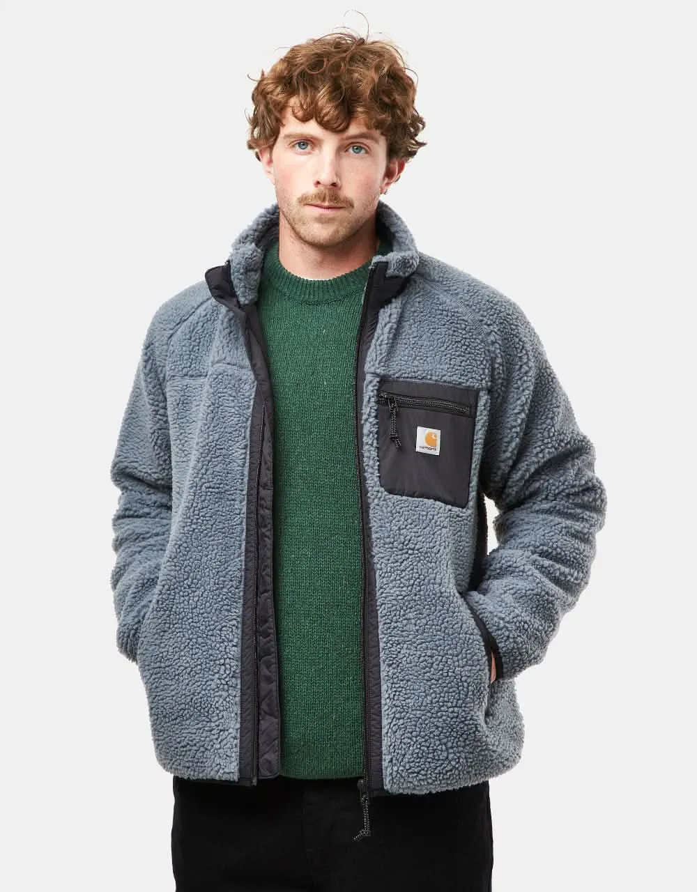 Carhartt WIP Prentis Liner - Dove Grey/Black