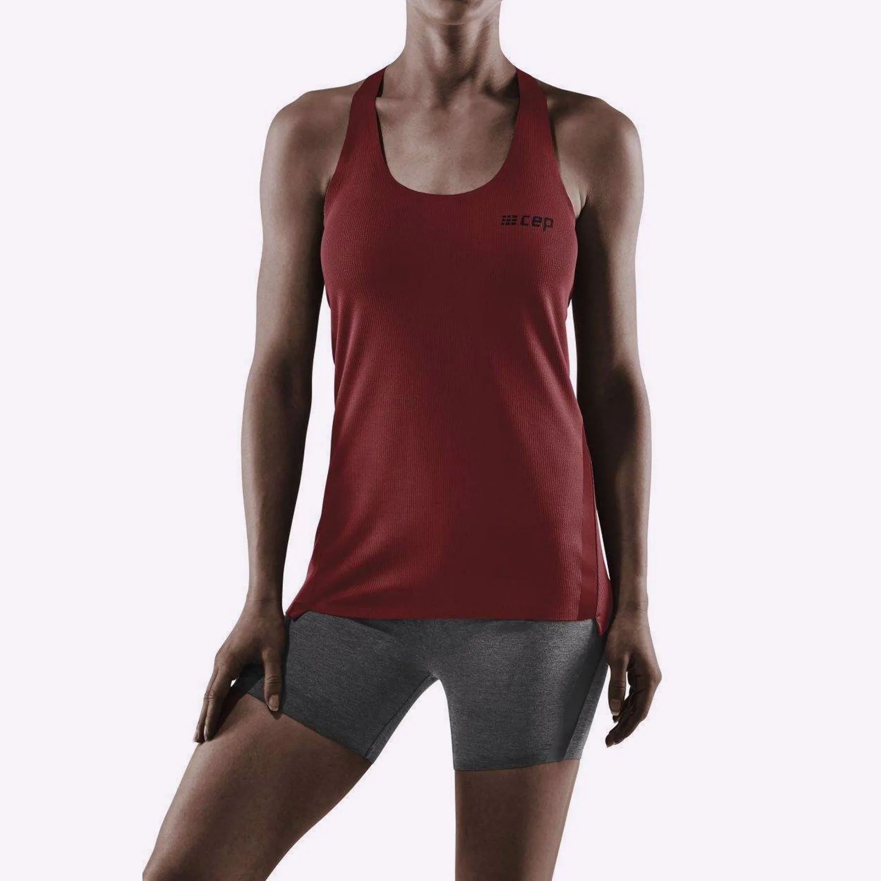 CEP Training Tank Top - Womens - Cherry