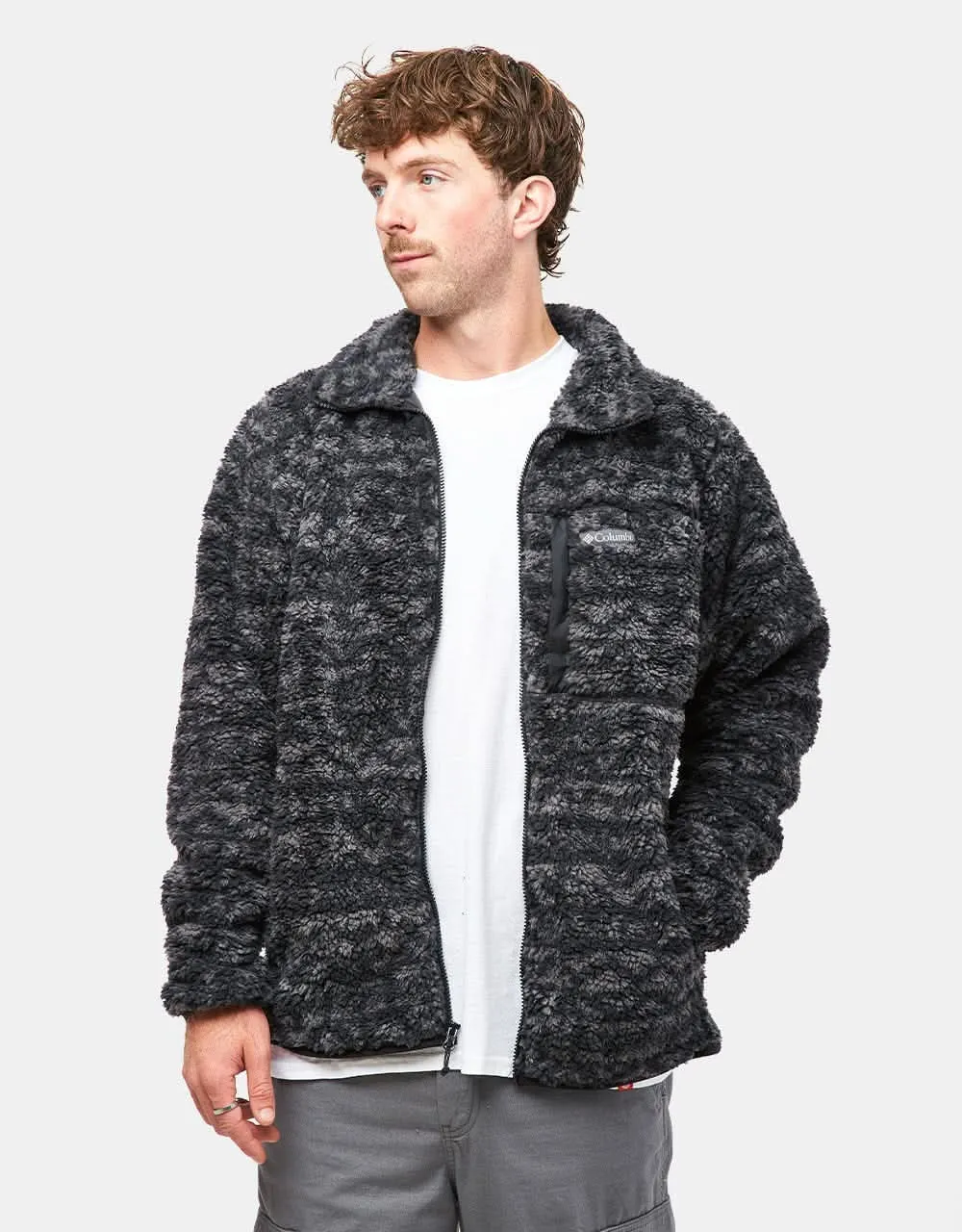 Columbia Winter Pass™ II Printed Fleece - Shark Madras Tonal