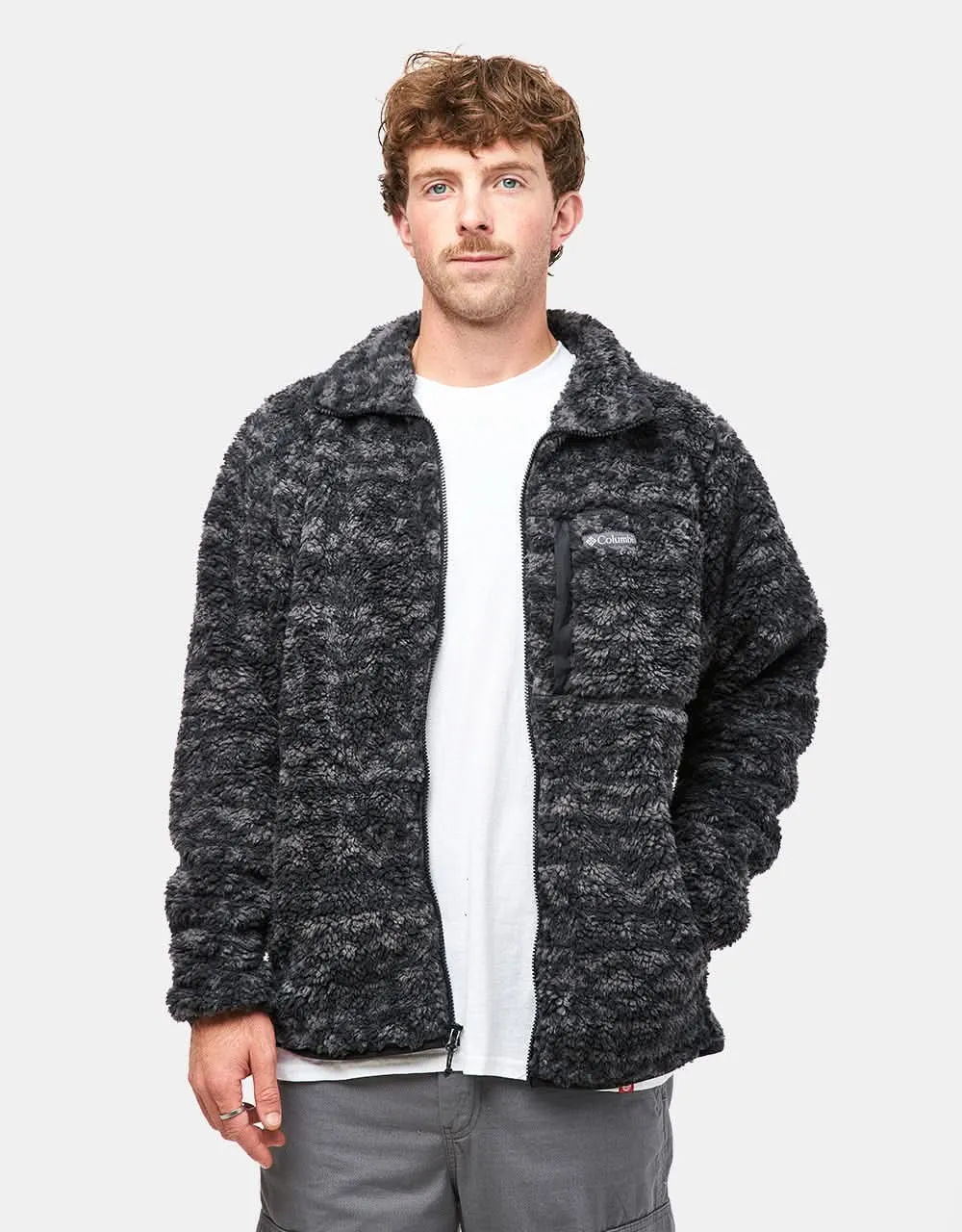 Columbia Winter Pass™ II Printed Fleece - Shark Madras Tonal