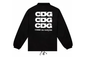 Comme des Garçons CDG Logo Windbreaker Black (Size S)