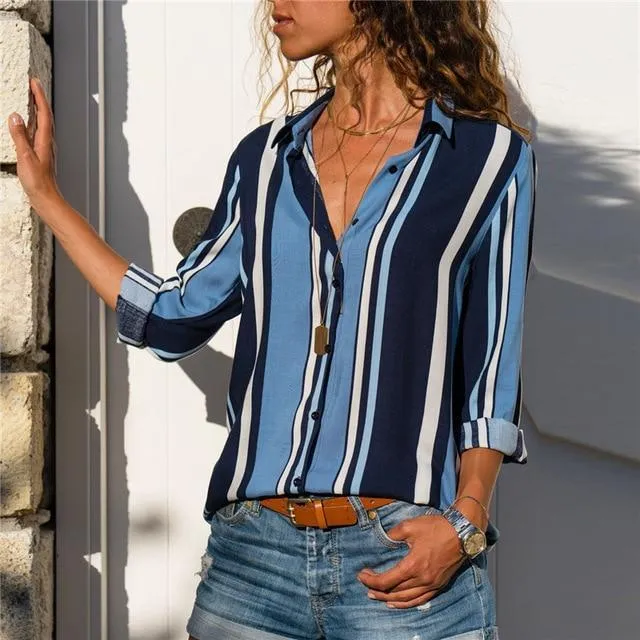 fashion Leisure Blouse Shirt Casual Tops