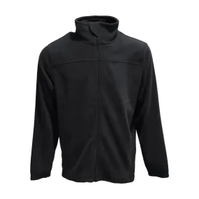 Full Zip Micro Fleece - Black