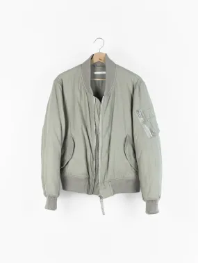 Helmut Lang AW03 Grey Ma-1 Bomber