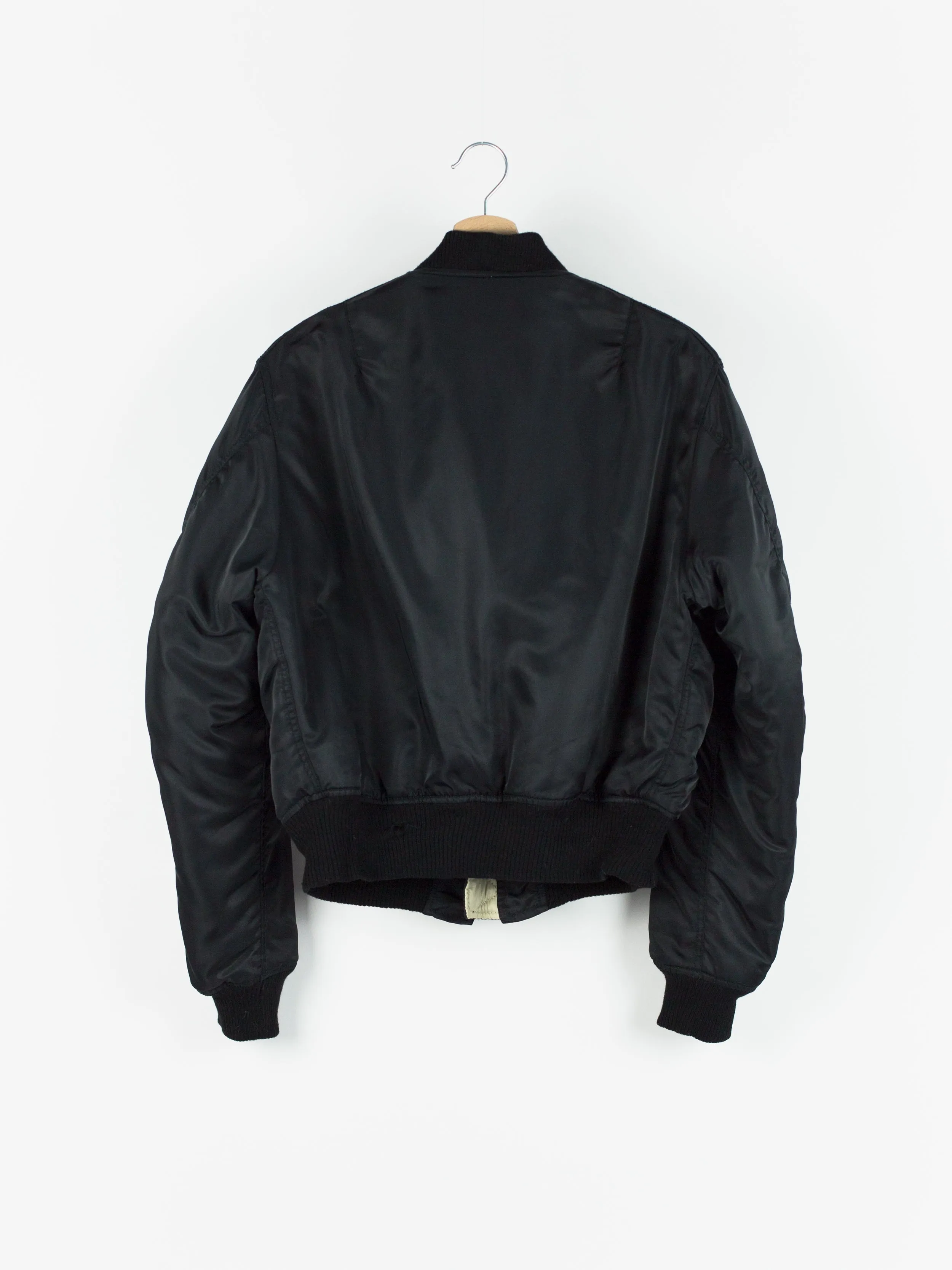 Helmut Lang AW97 Nylon Satin Ma-1 Bomber