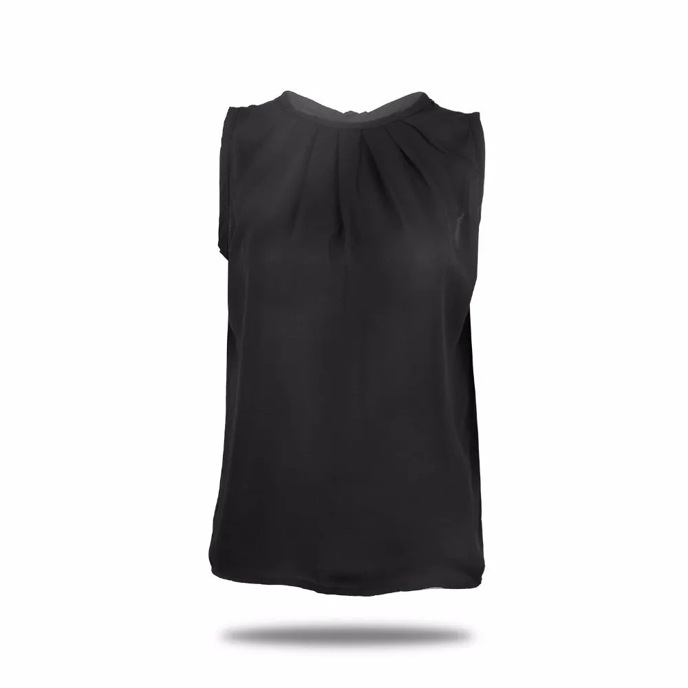 Hot Office Sleeveless Women Tops And Blouses