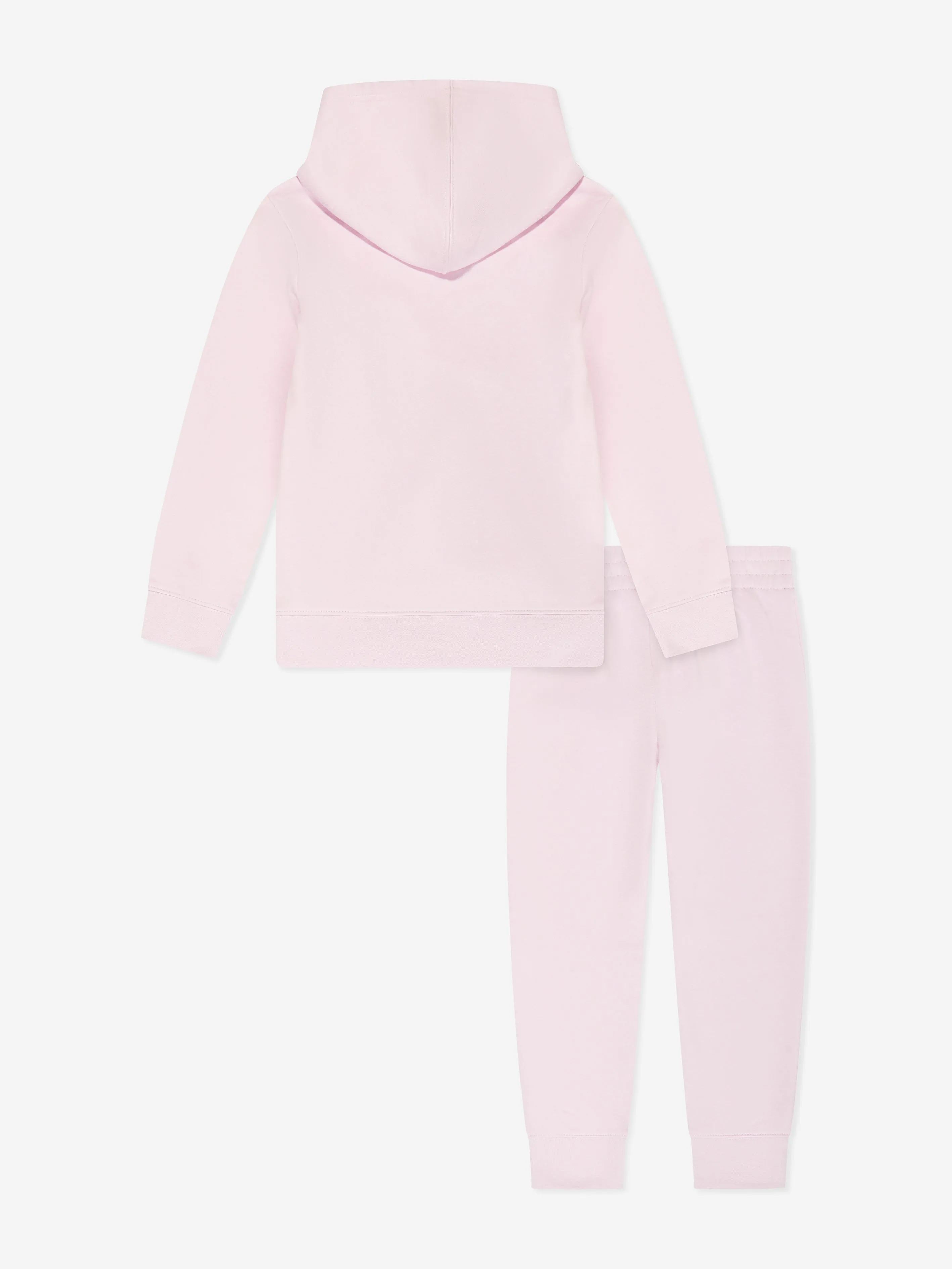 Jordan Baby Girls MJ Brooklyn Fleece PO Tracksuit in Pink