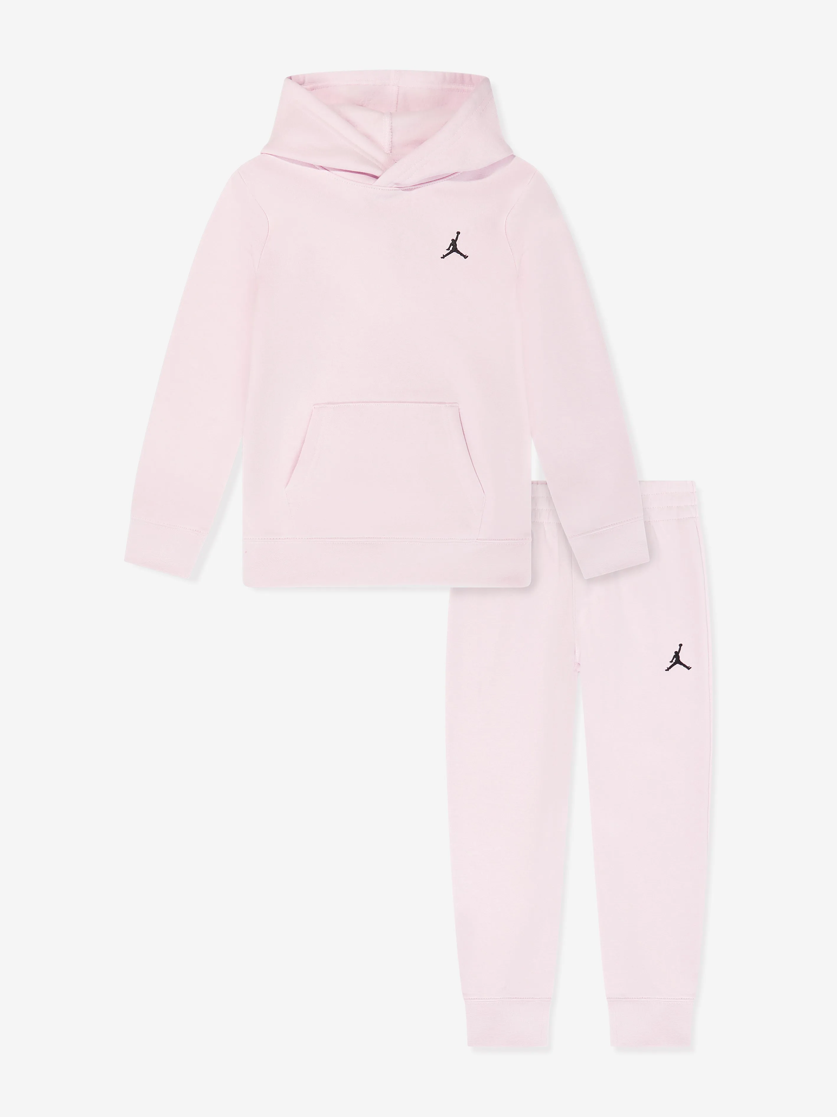 Jordan Baby Girls MJ Brooklyn Fleece PO Tracksuit in Pink