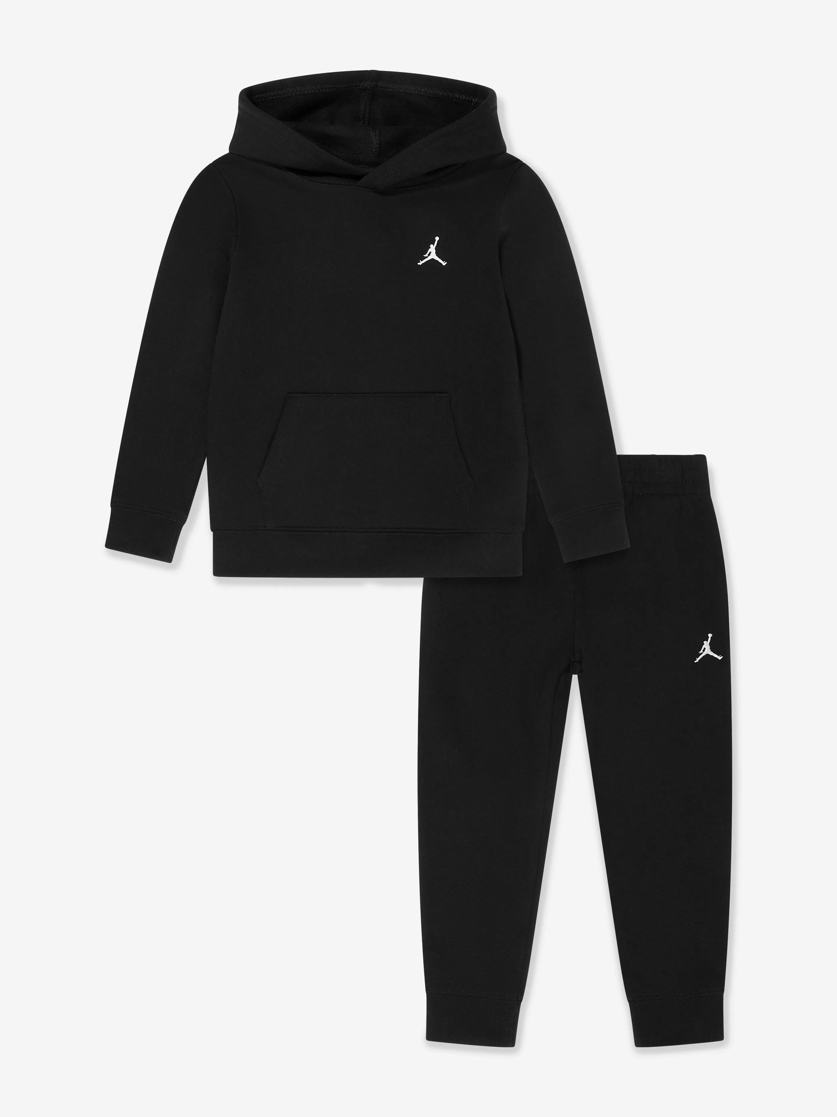 Jordan Kids MJ Brooklyn Fleece PO Tracksuit in Black