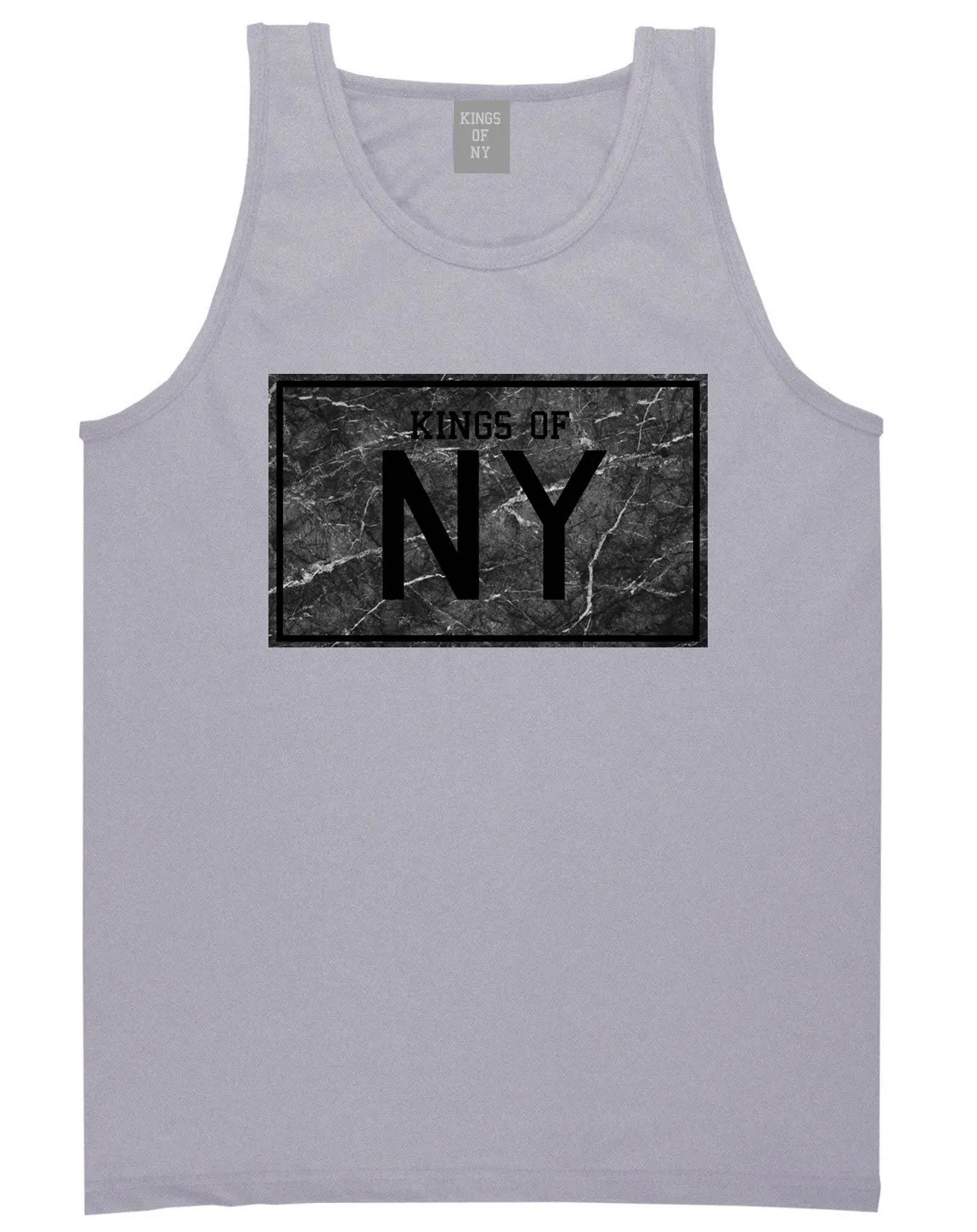 Kings Of NY Granite Print Tank Top