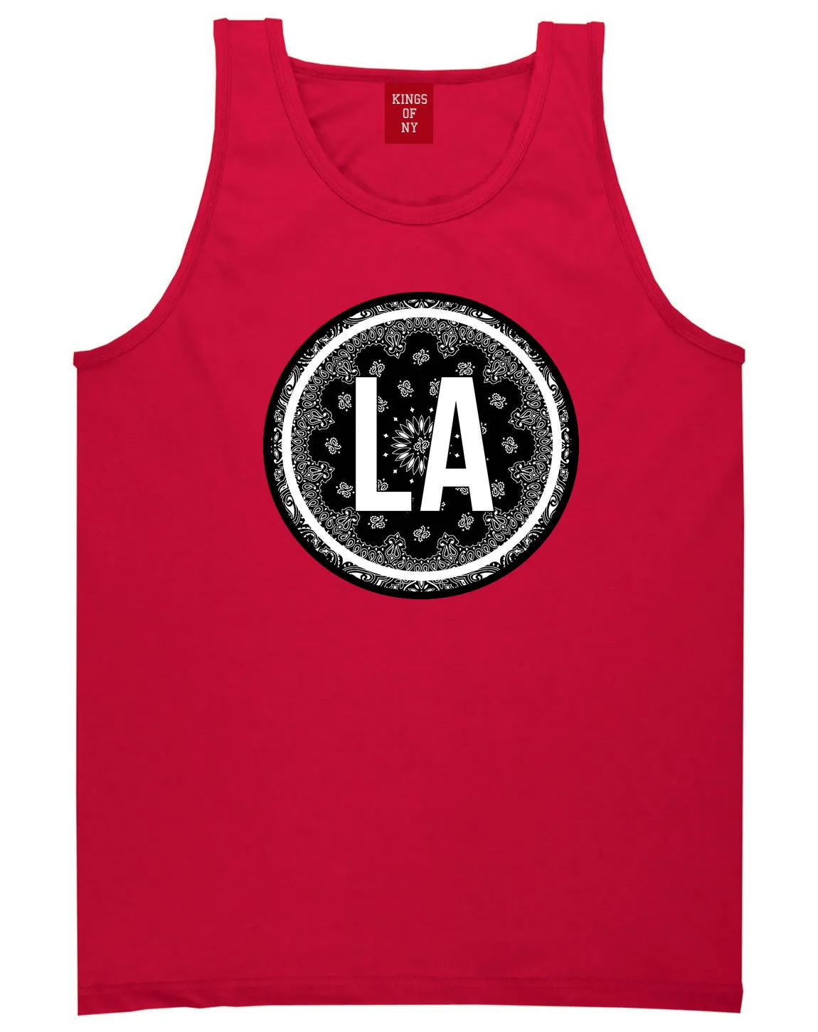 LA Bandana Print Los Angeles Tank Top