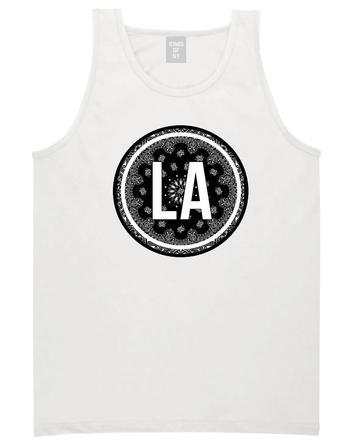 LA Bandana Print Los Angeles Tank Top