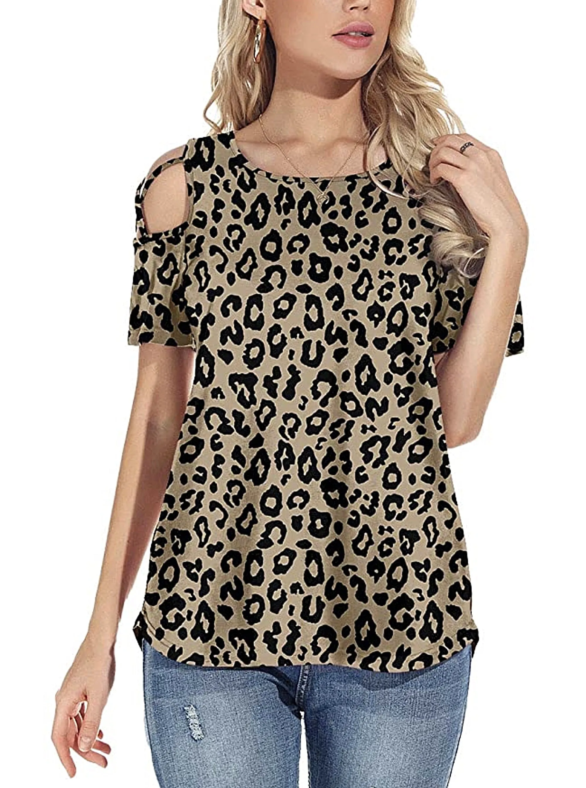 Leopard Printed Blouse