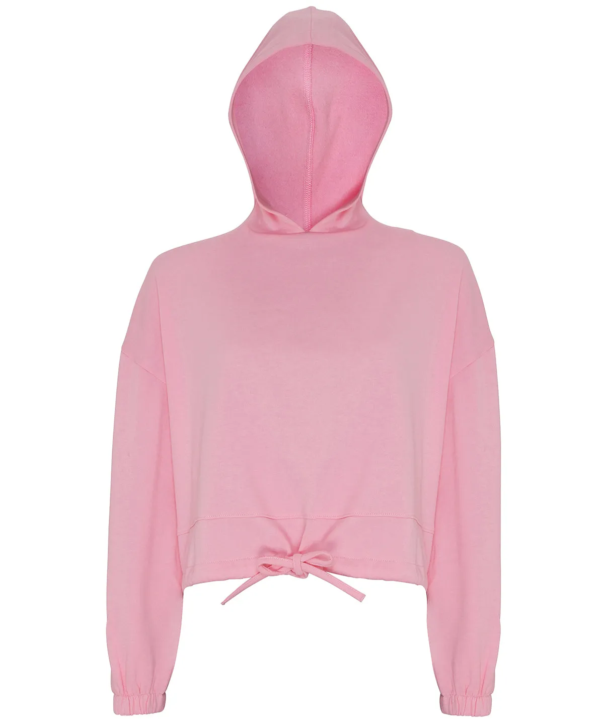 Light Pink - Women's TriDri® cropped oversize hoodie