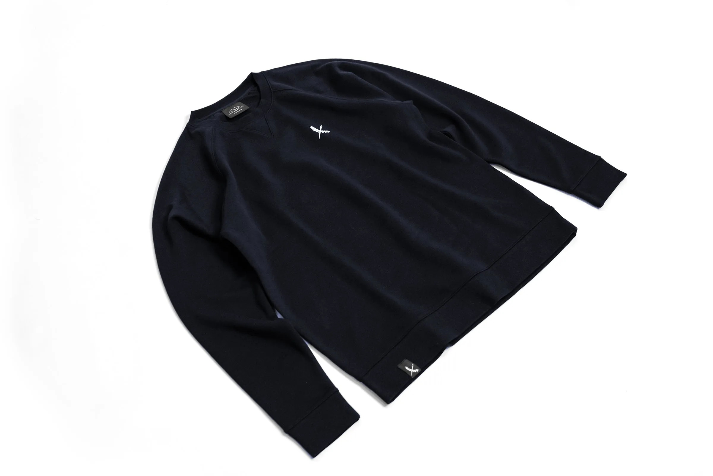 Logo Drive Crewneck - Navy