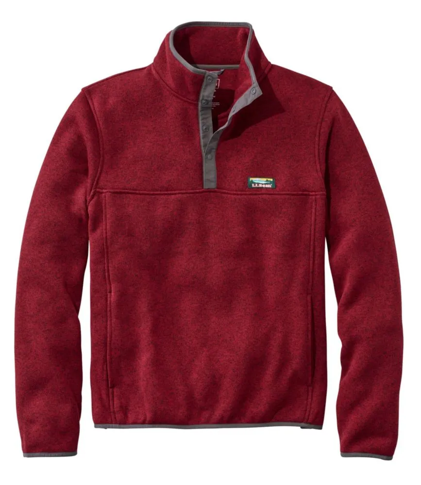 Men's Bean's Sweater Fleece Pullover