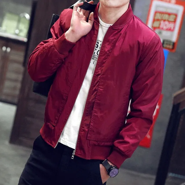 Mens Bomber Autumn Jackets