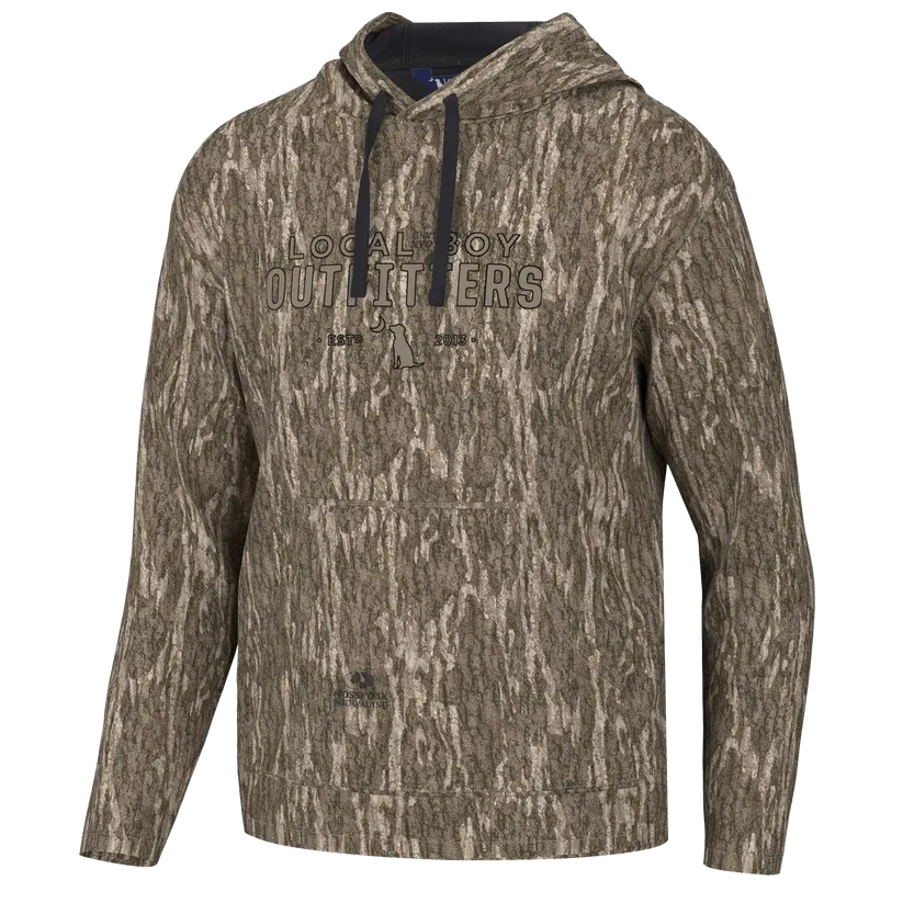 MEN'S PRINTED POLY-FLEECE HOODIE