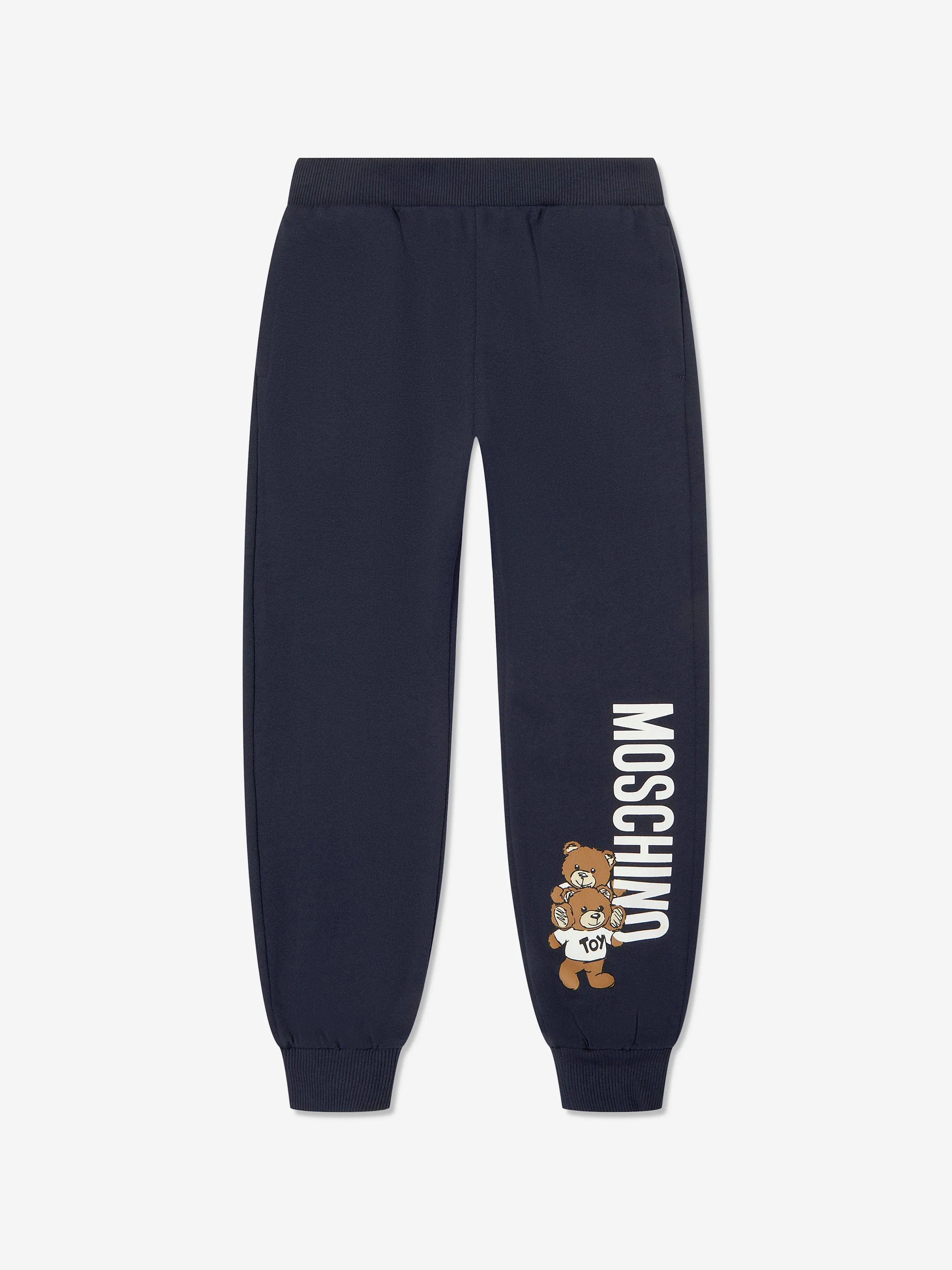 Moschino Kids Teddy Bear Logo Tracksuit in Navy