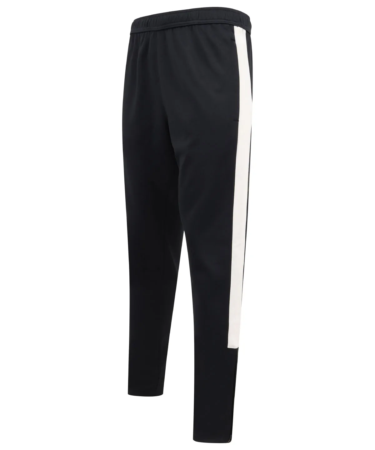 Navy/White - Knitted tracksuit pants