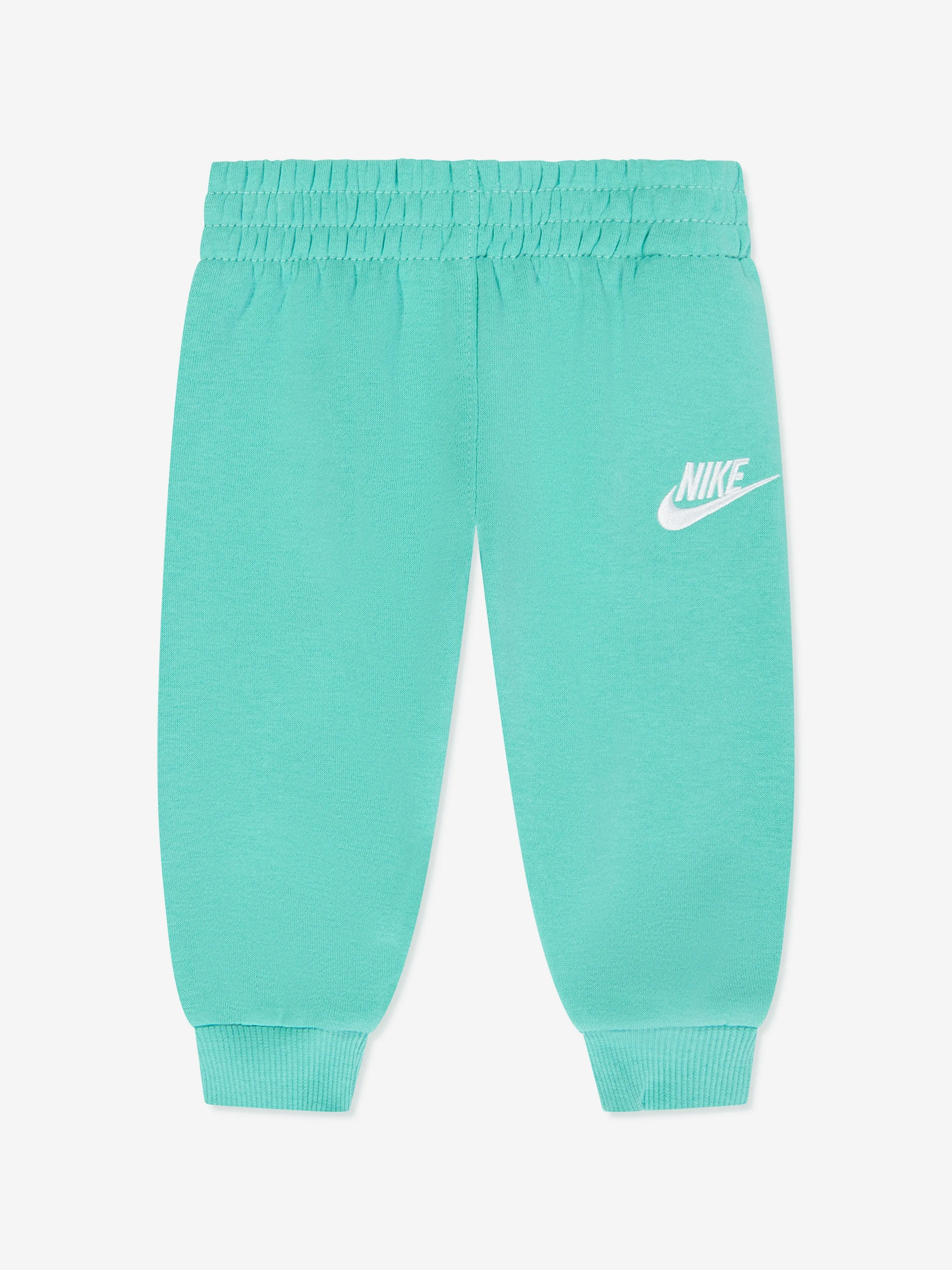 Nike Baby Girls LBR Full Zip Club Tracksuit in Green