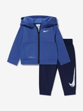 Nike Boys AOP Tracksuit in Navy