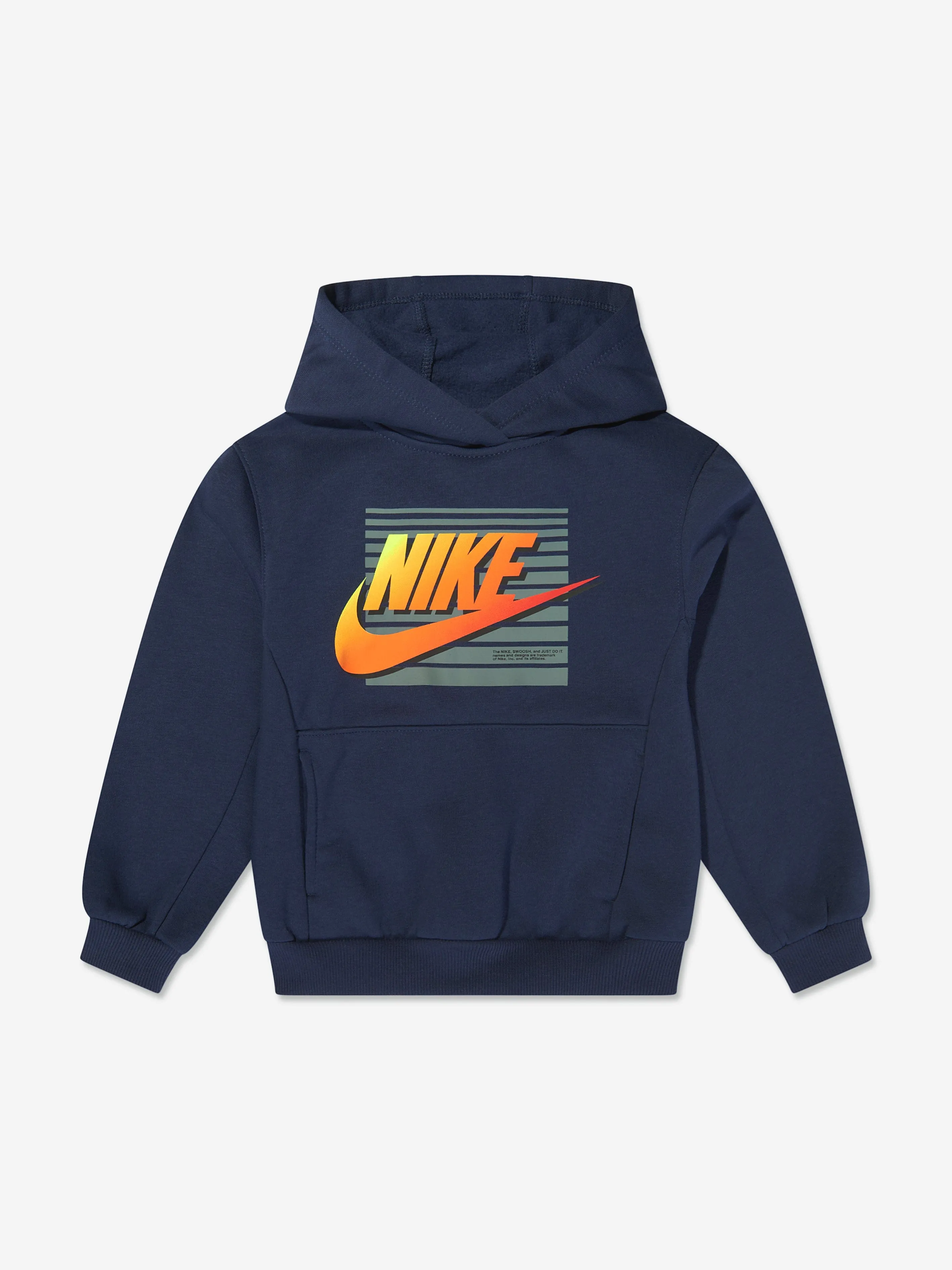 Nike Boys NSW Gradient Futura Tracksuit in Navy