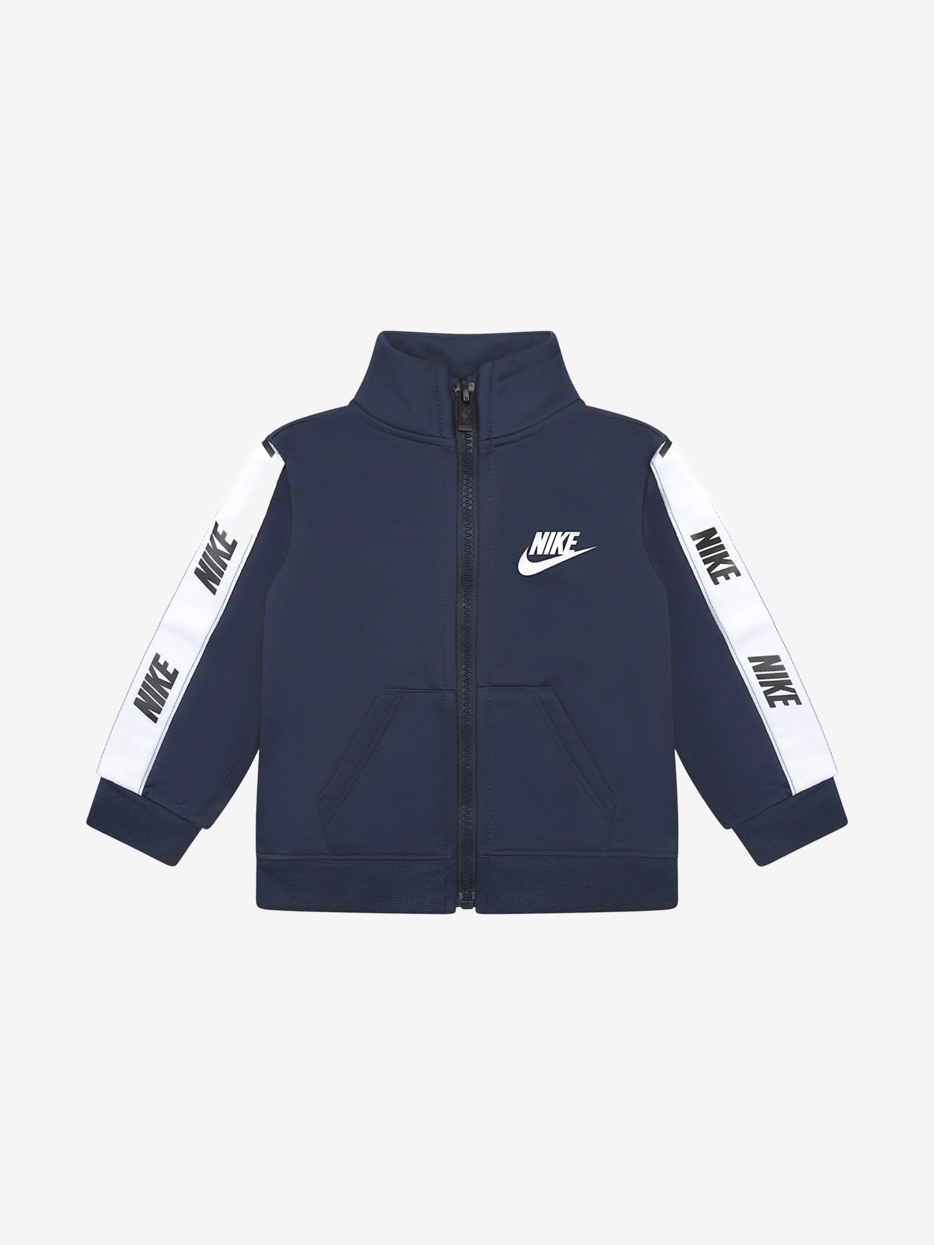 Nike Boys NSW Logo Tracksuit in Navy