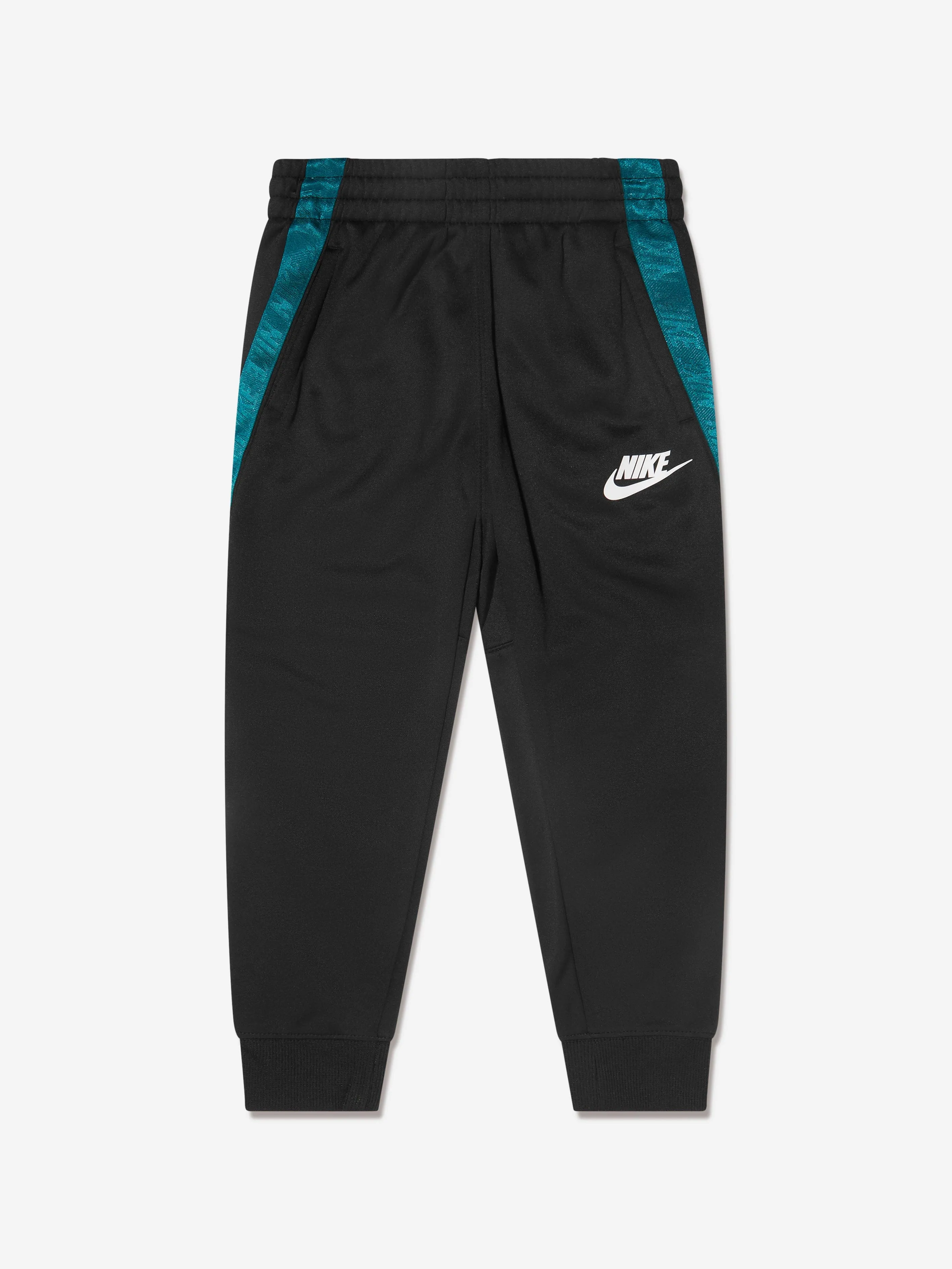 Nike Boys NSW Tape Tracksuit in Black