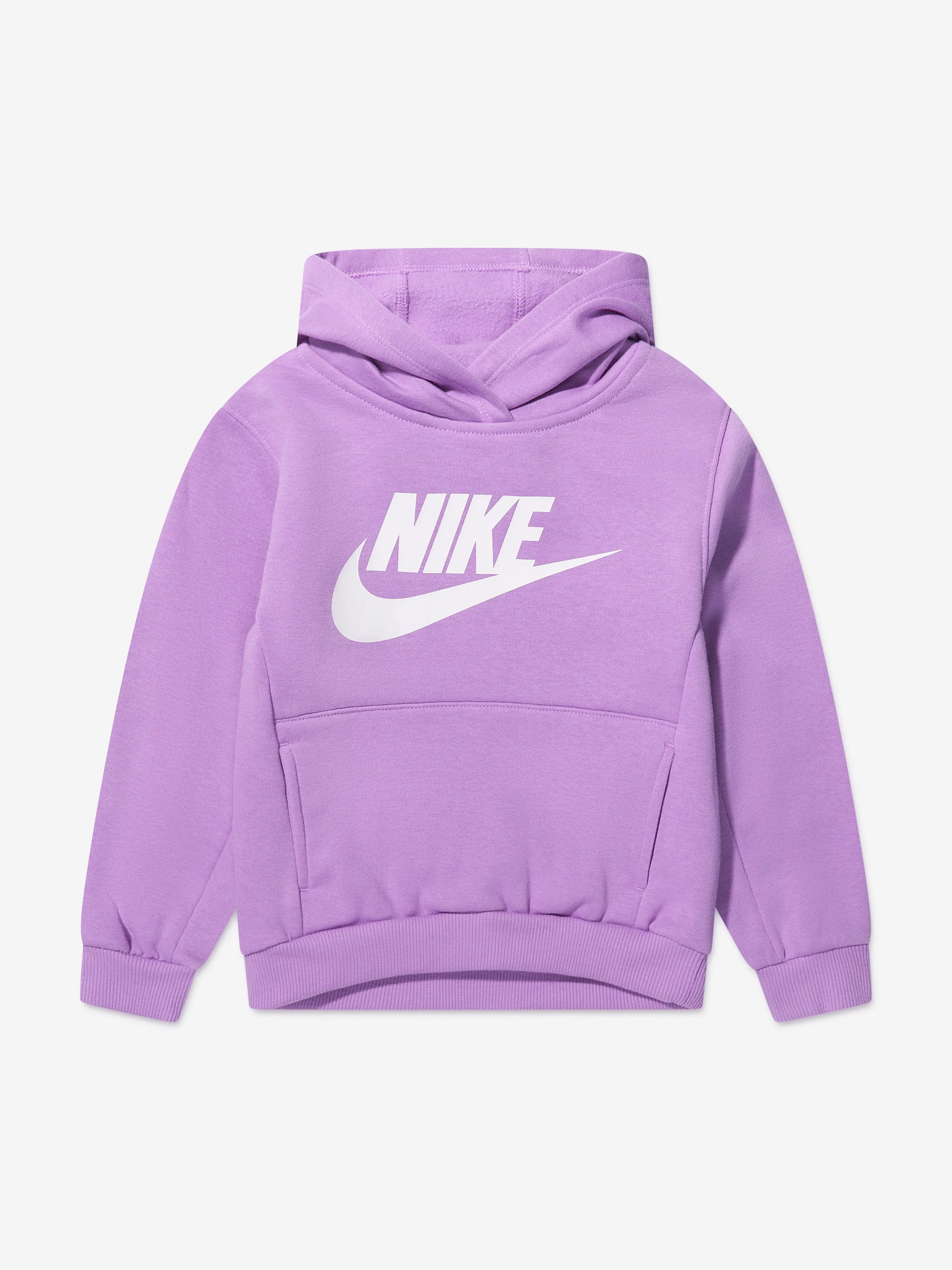 Nike Girls NKN Club Fleece Tracksuit in Purple