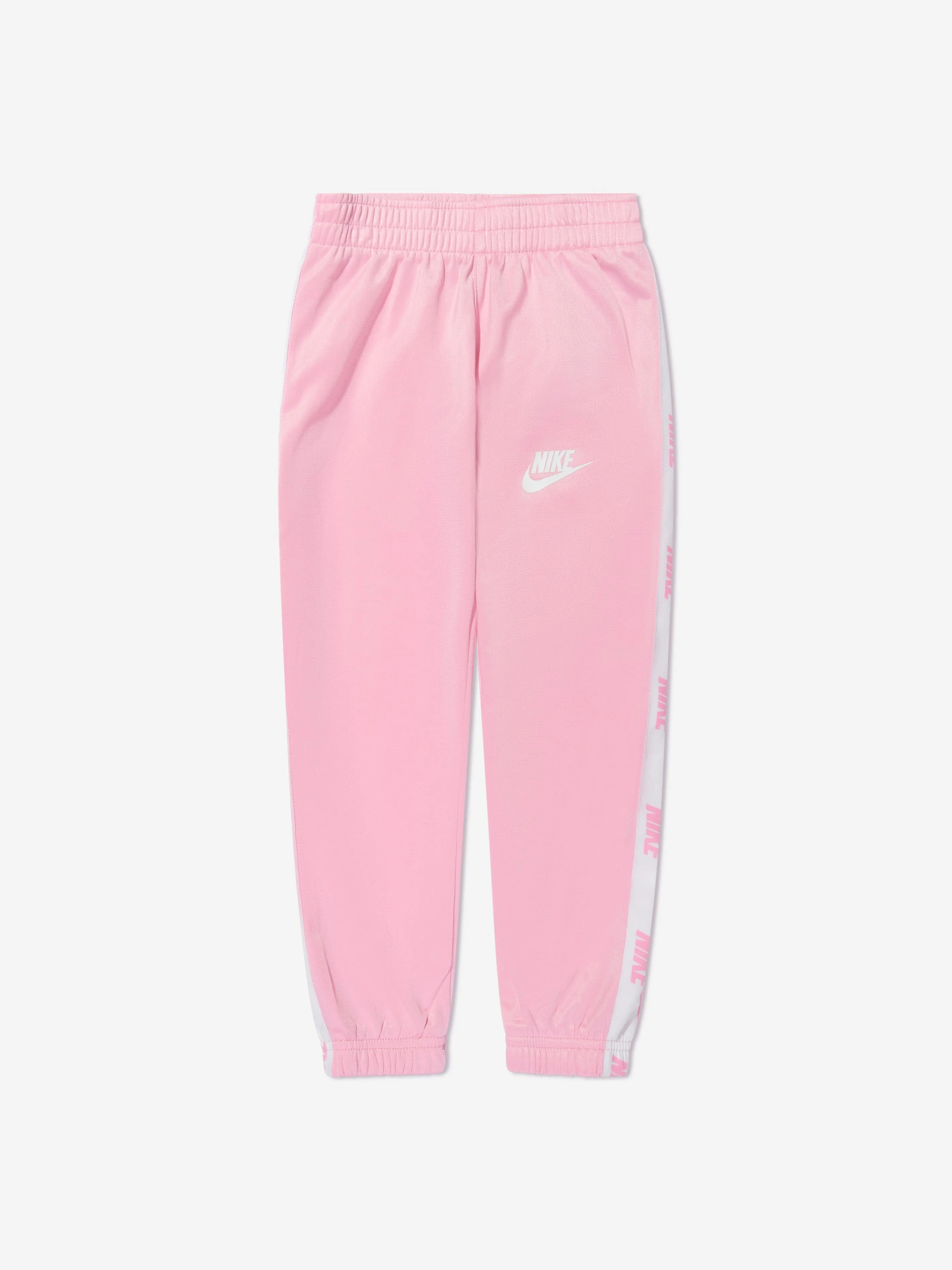 Nike Girls NSW Logo Tracksuit in Pink