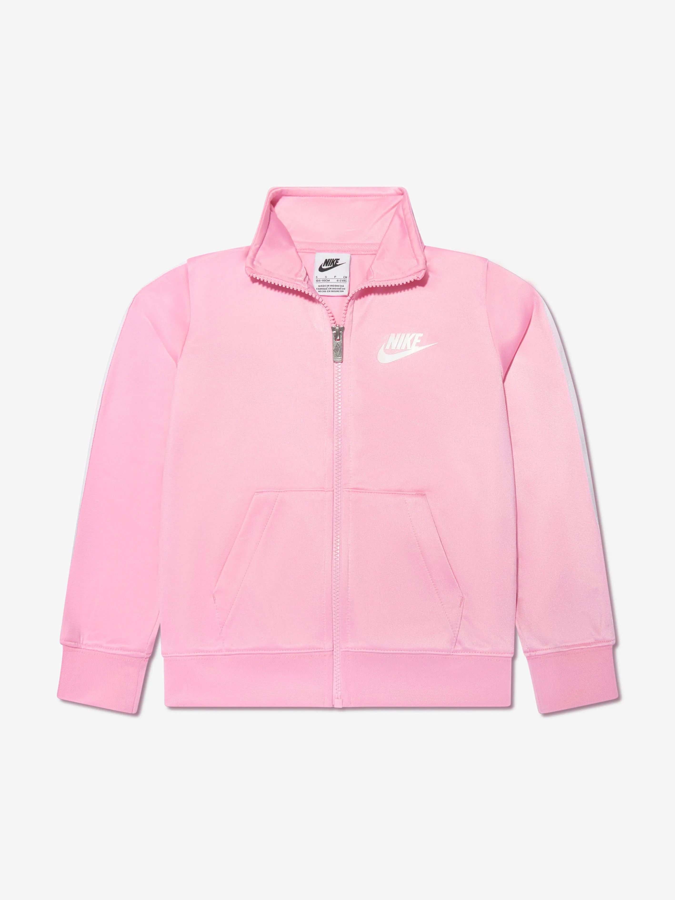 Nike Girls NSW Logo Tracksuit in Pink