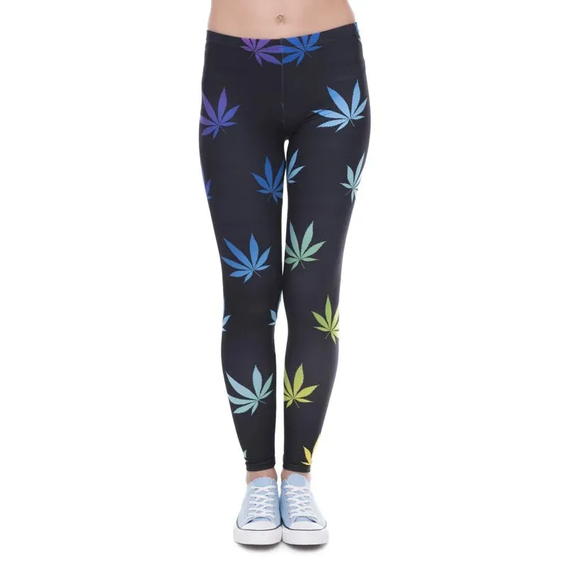 Ombre Mandala Yoga Leggings