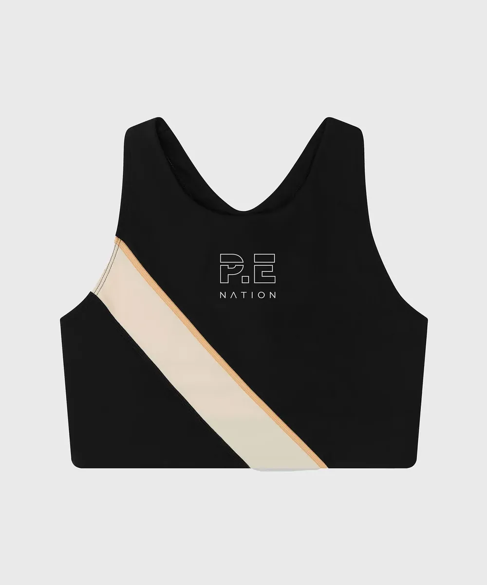 P.E Nation Objective Sports Bra (Black)