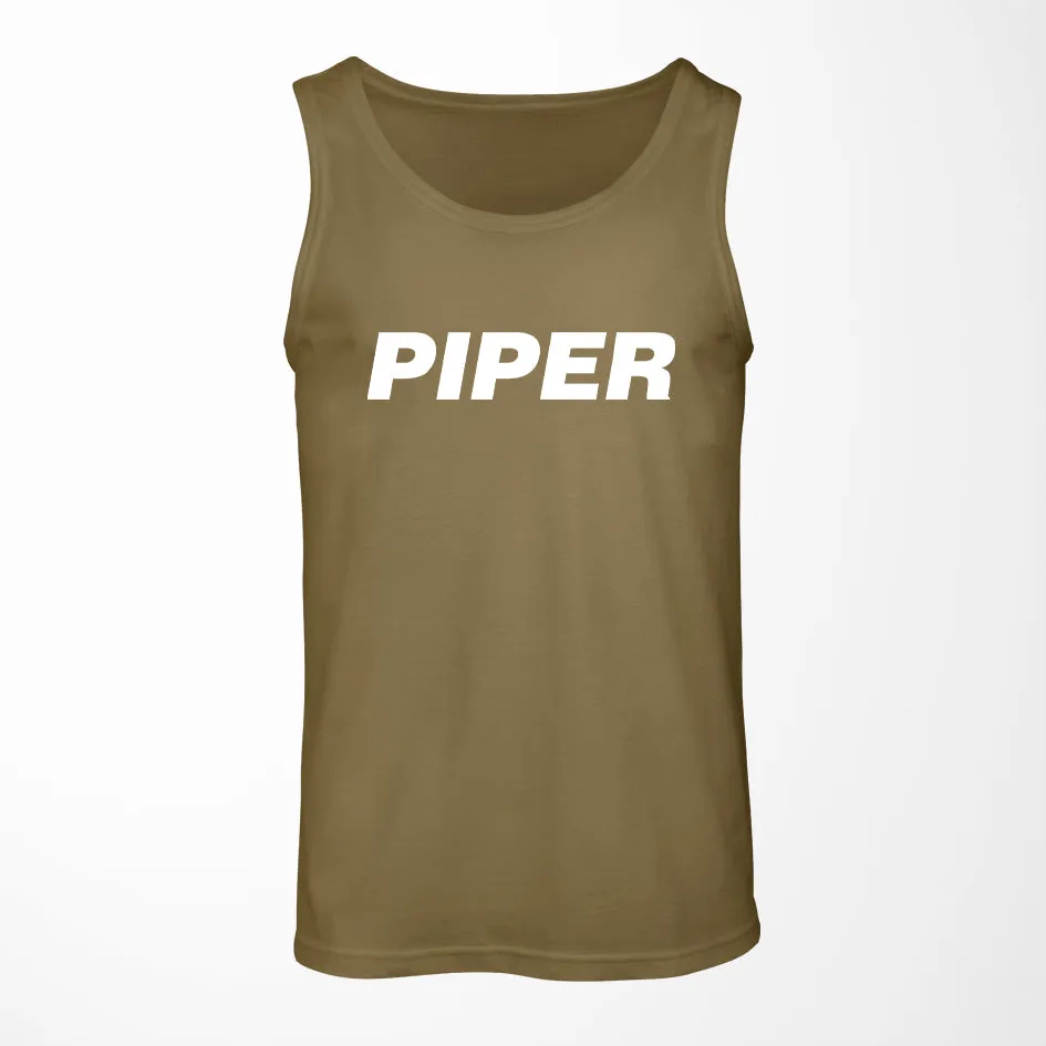 Piper & Text Designed Tank Tops