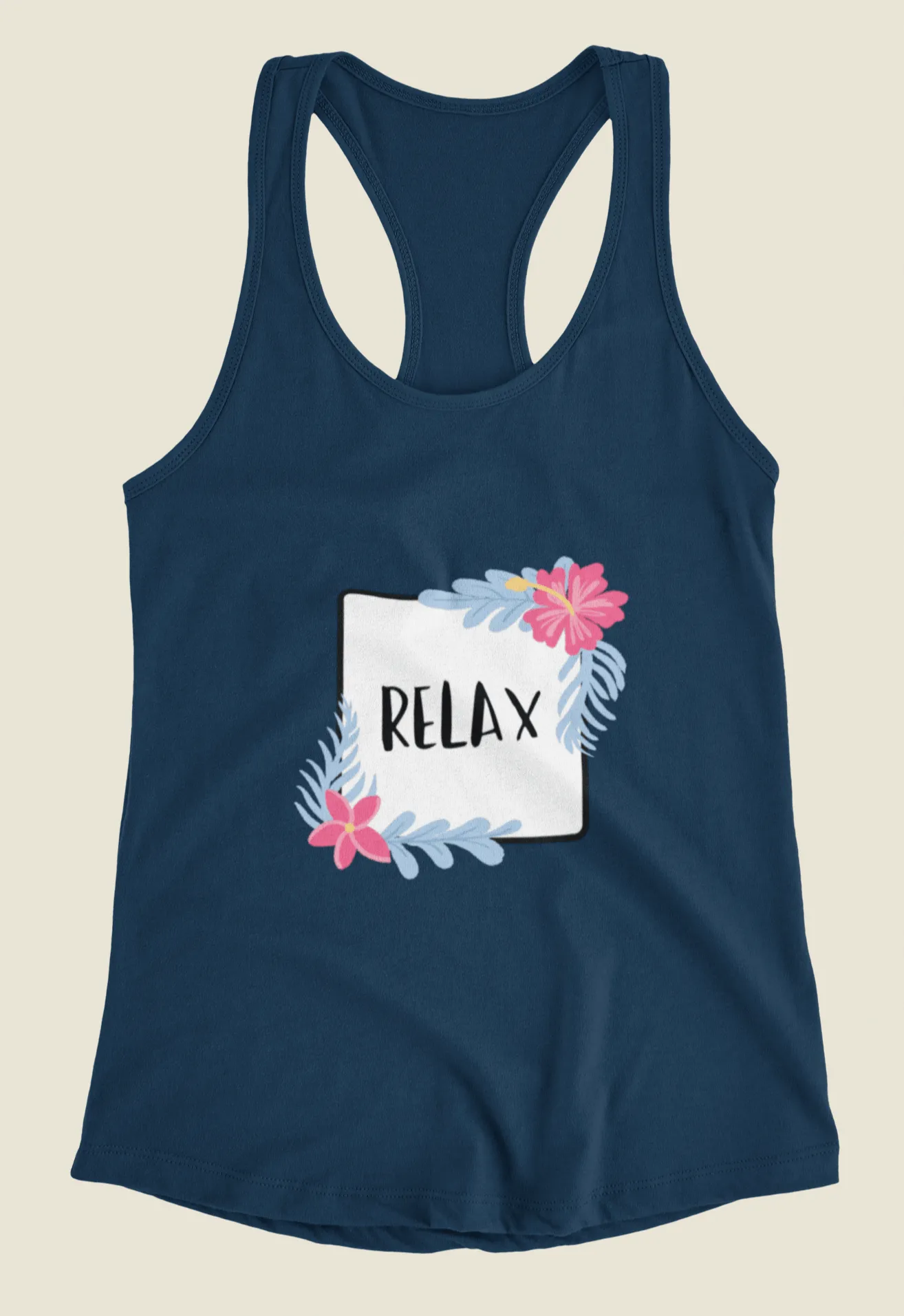 "RELAX" : Tank Tops