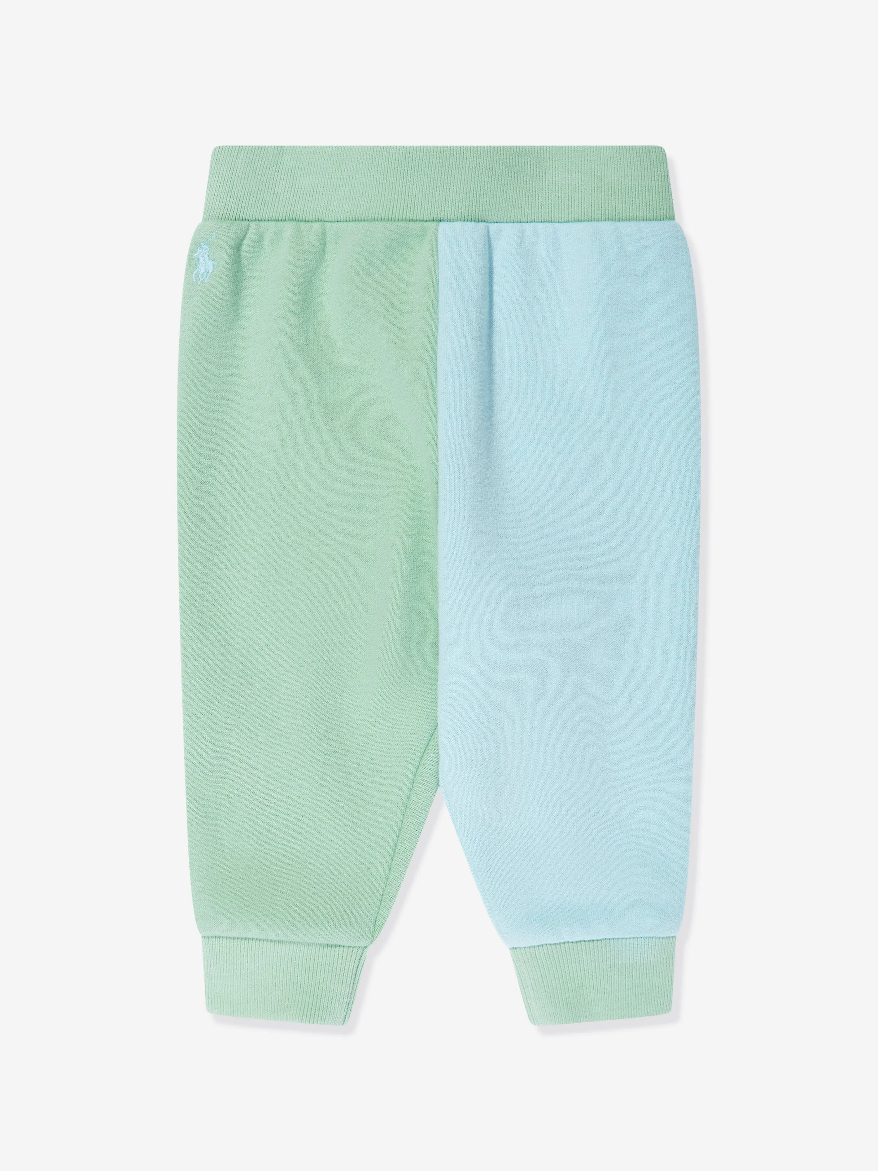 Ralph Lauren Baby Boys Colourblock Tracksuit in Green