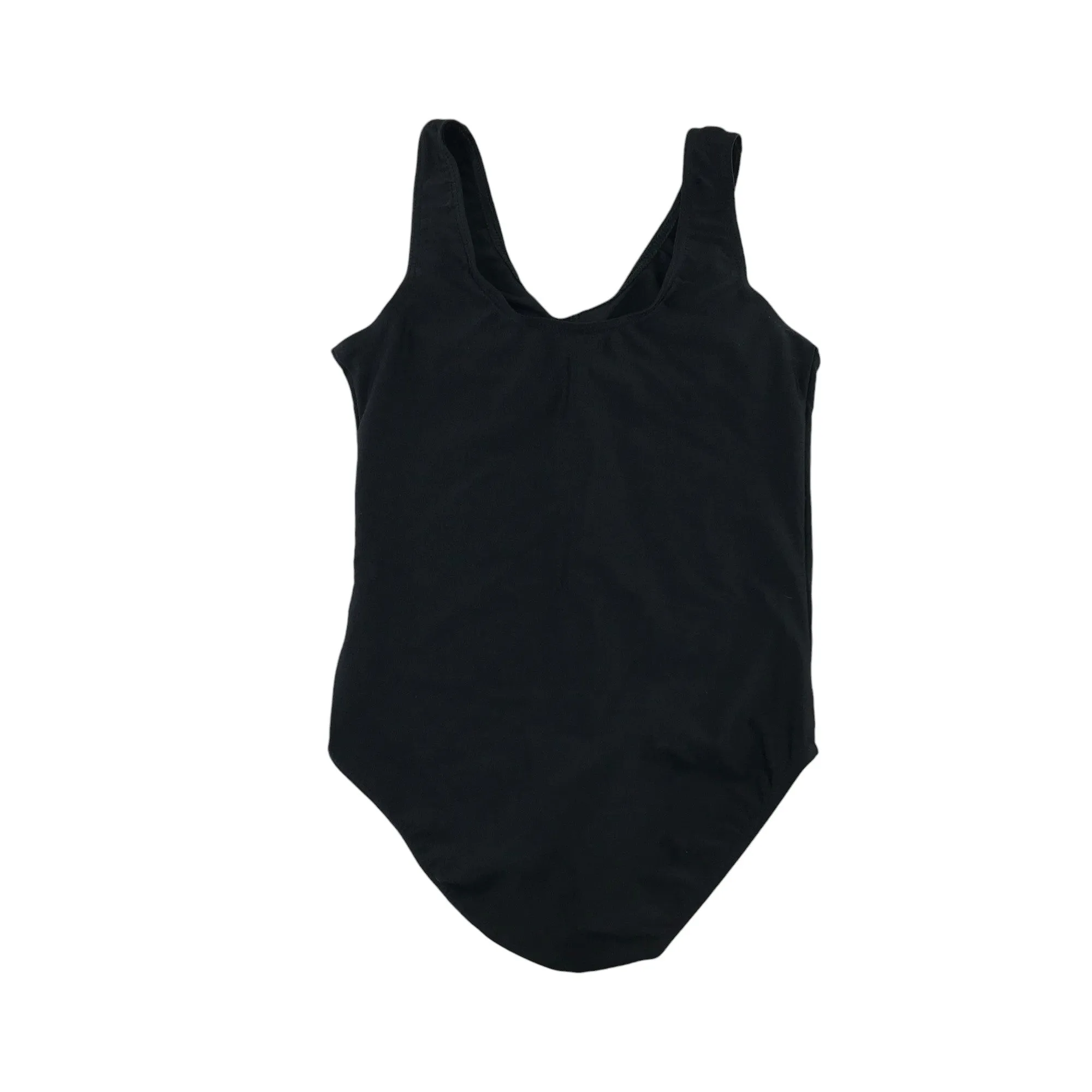 Roch Valley Leotard 5-6 years black plain sleeveless