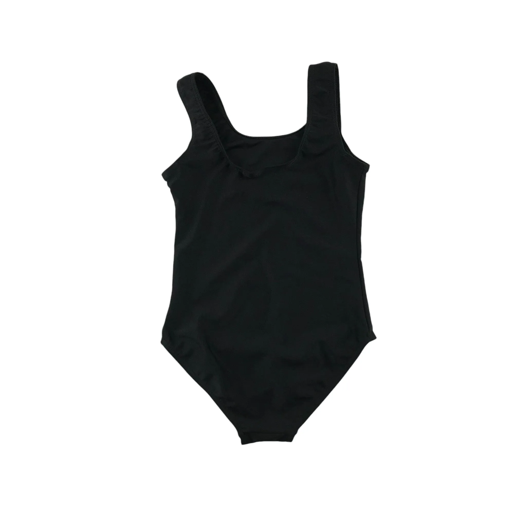 Roch Valley Leotard 5-6 years black plain sleeveless