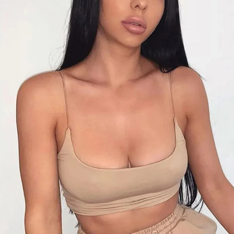 Sexy Seamless Bustier Crop Top