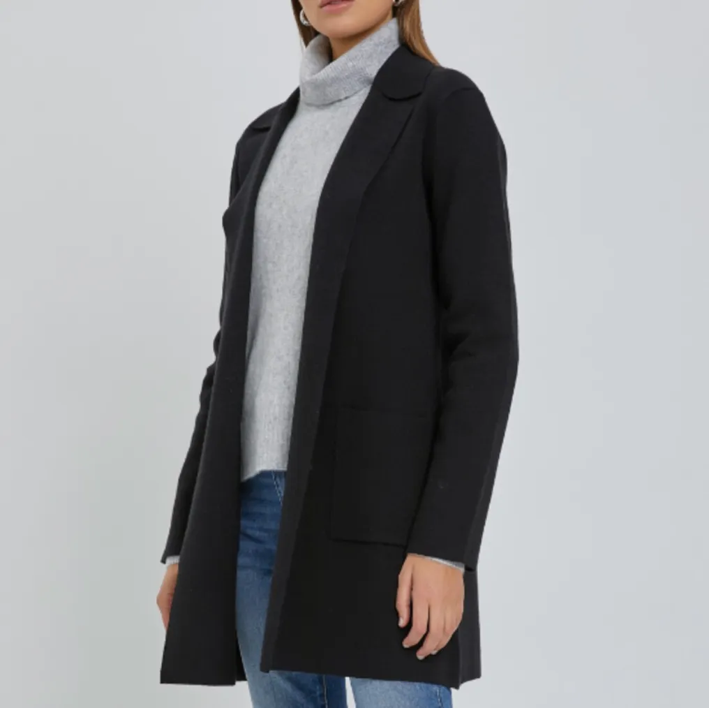 The Daphne Cardigan in Black