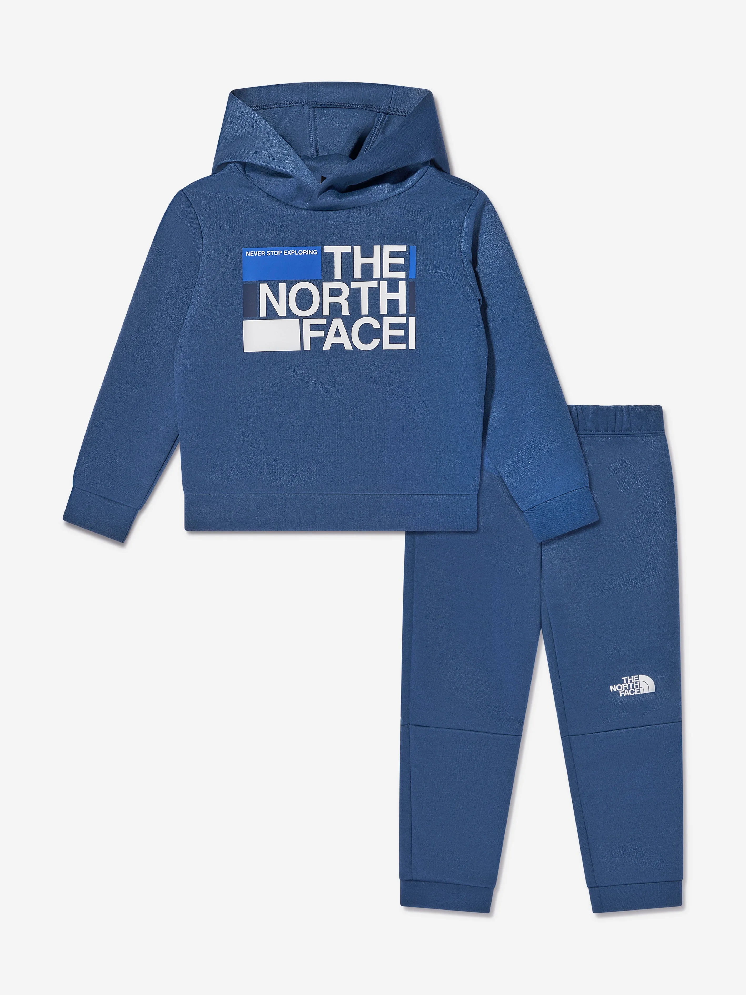 The North Face Kids Logo Tracksuit in Blue