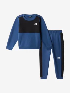 The North Face Kids TNF Tech Crew Tracksuit in Blue