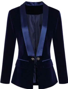 VELVET RUNWAY BLAZER /plus size/