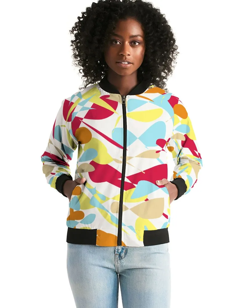 When Confused Women's Bomber Jacket